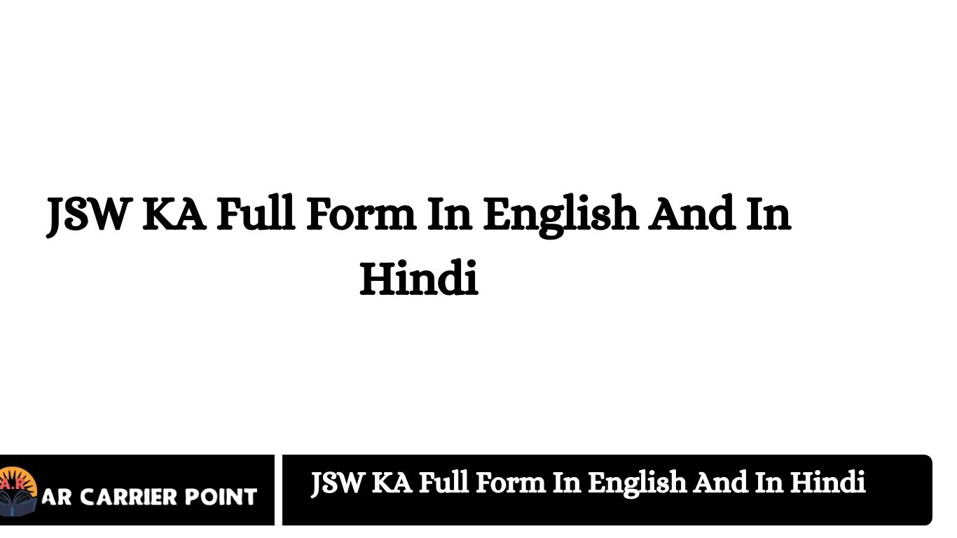JSW KA