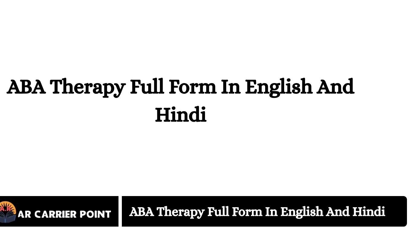 ABA Therapy