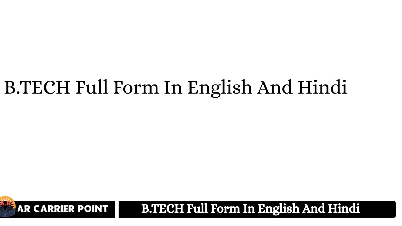 B.TECH
