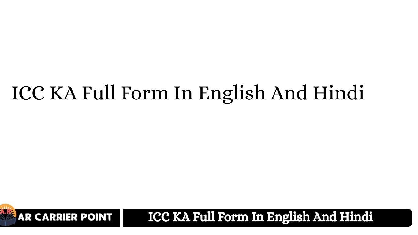 ICC KA