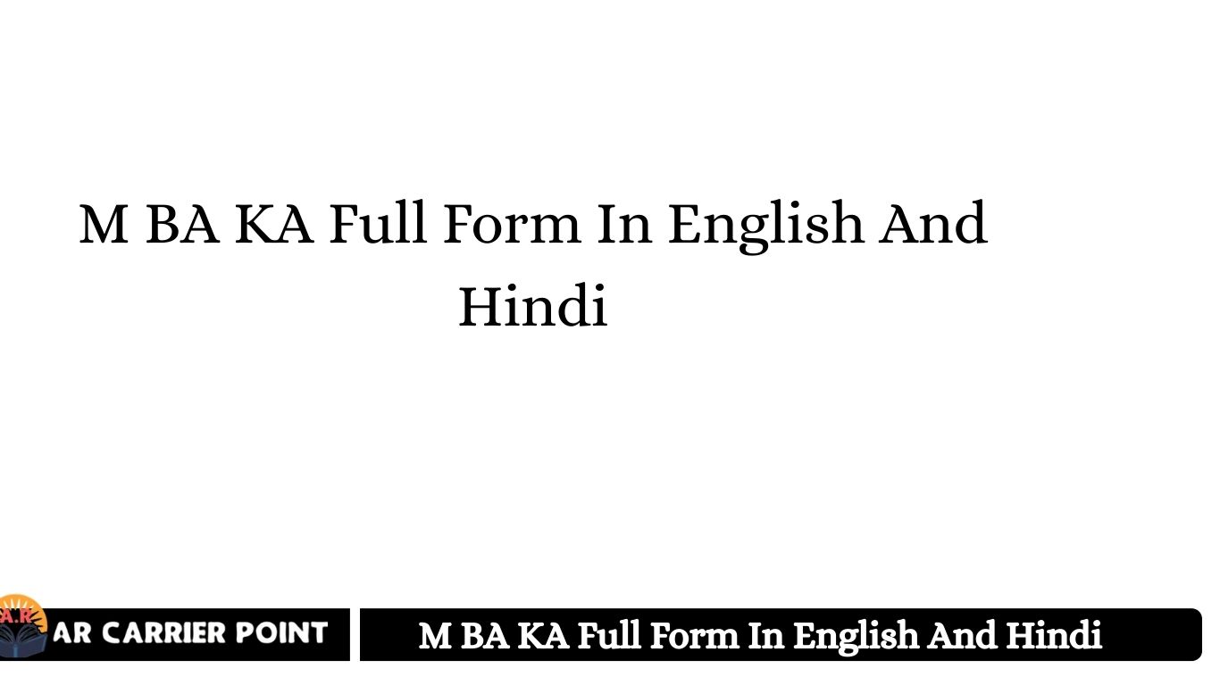 M BA KA