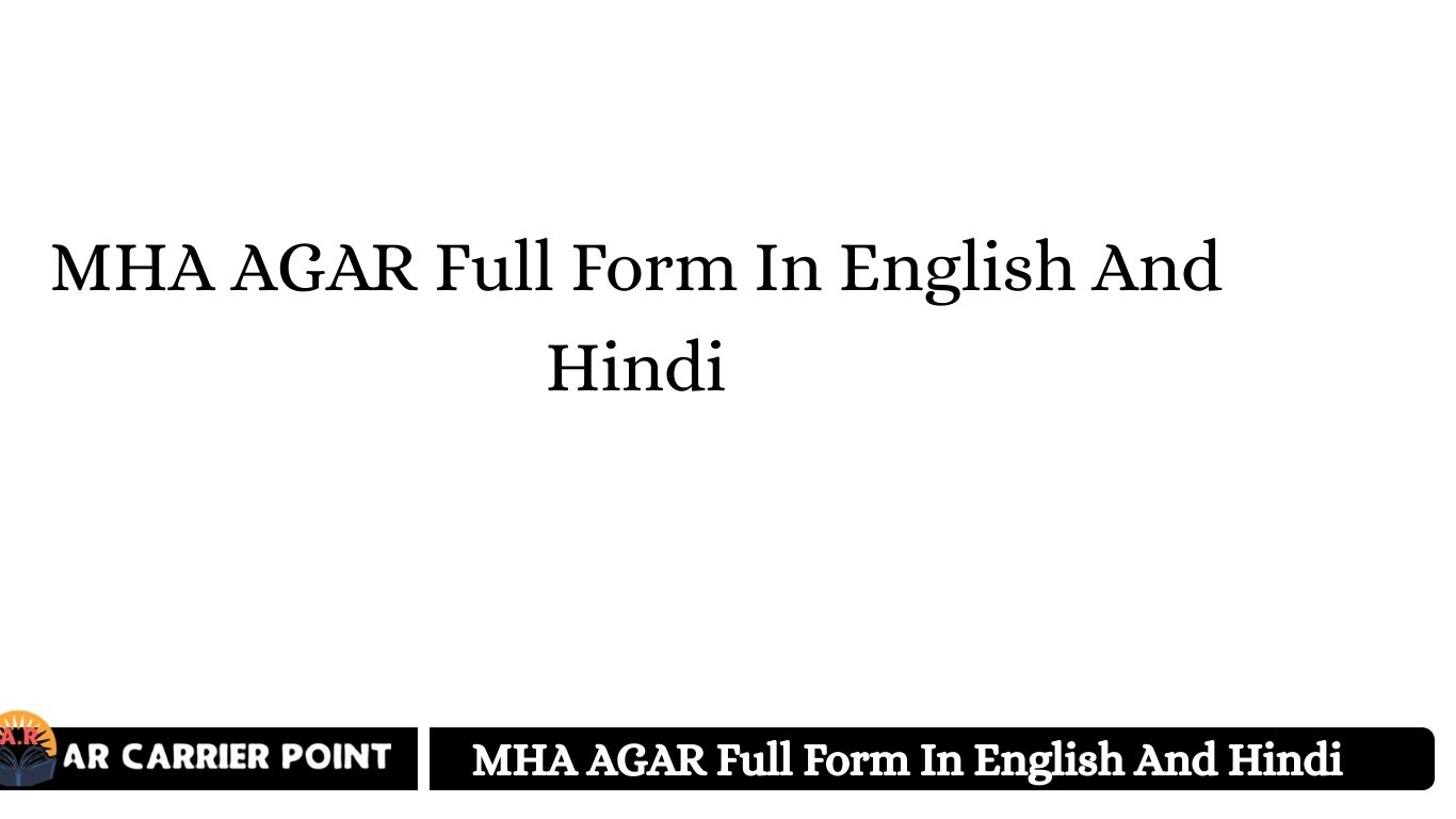 MHA AGAR