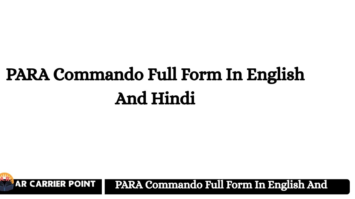 PARA Commando