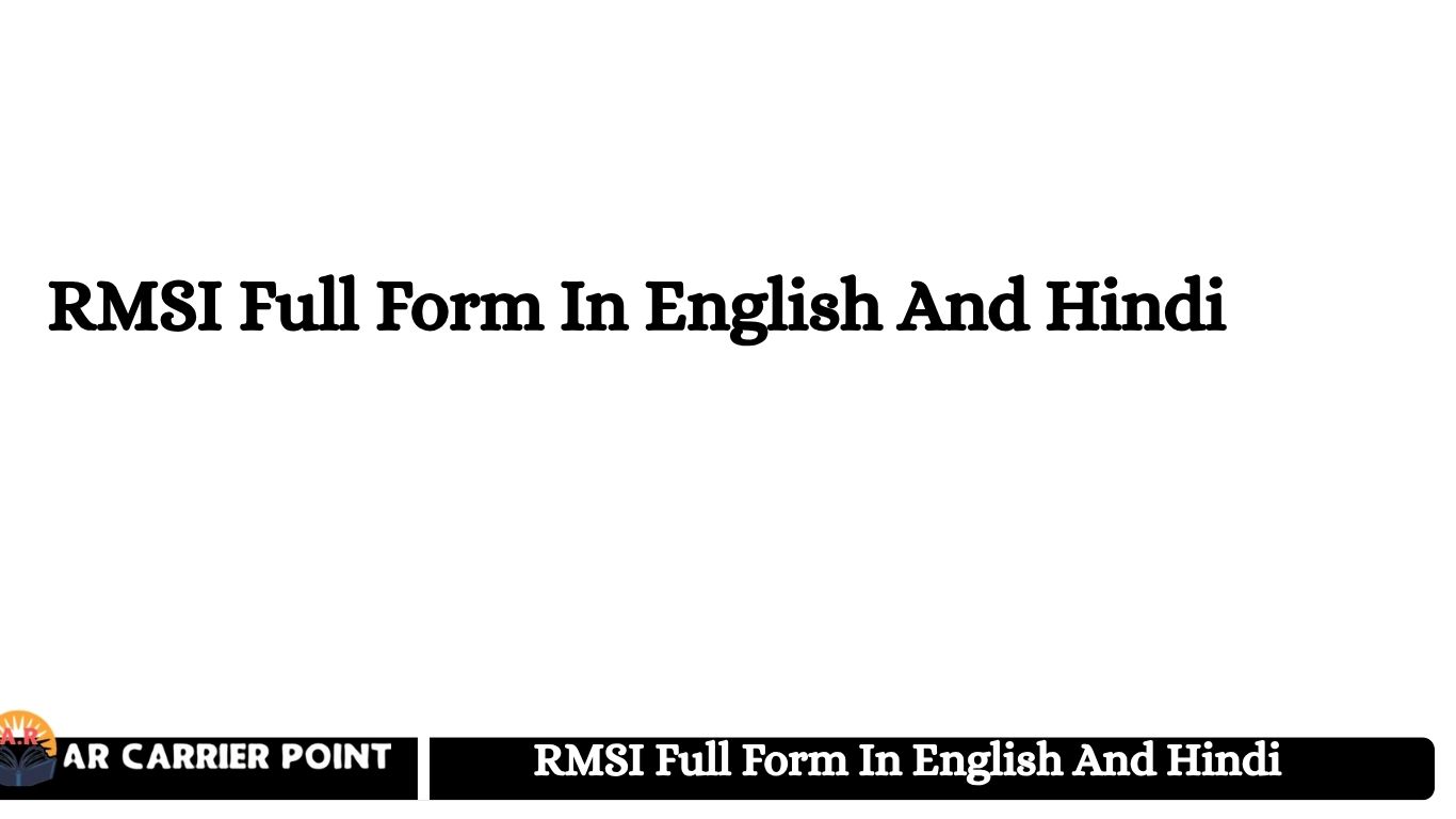 RMSI
