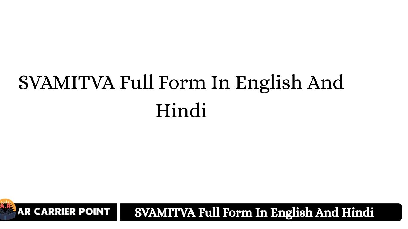 SVAMITVA