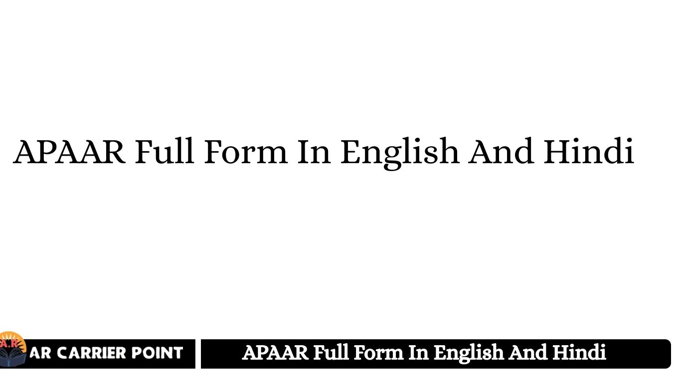 APAAR