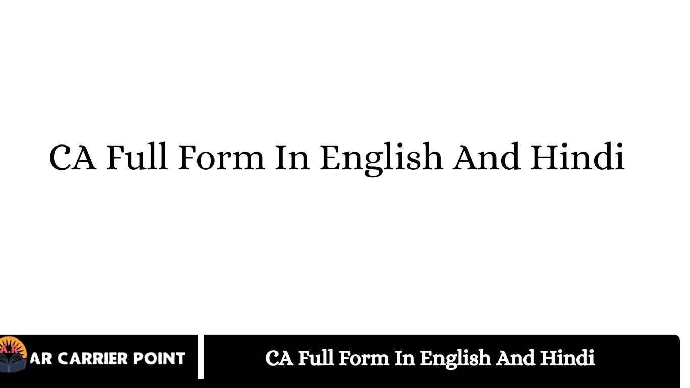 CA CA
