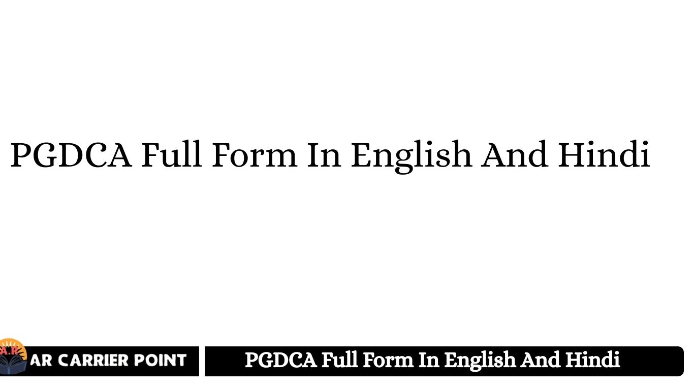 PGDCA