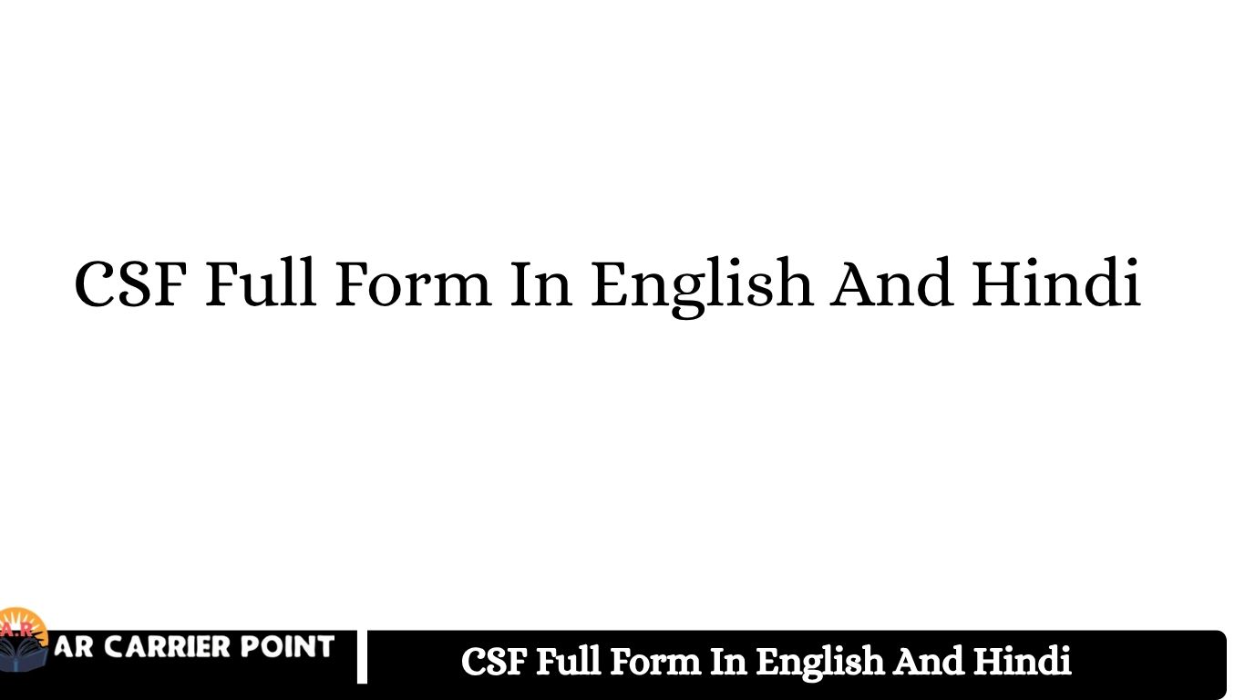 CSF