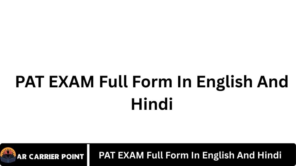 PAT EXAM