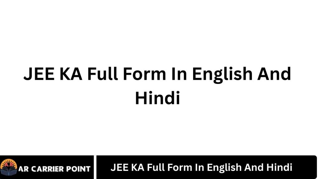 JEE KA